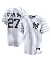 Nike Men's Giancarlo Stanton White New York Yankees Home Limited Player Jersey
