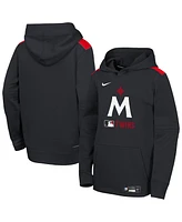 Nike Big Boys and Girls Navy Minnesota Twins Authentic Collection Performance Pullover Hoodie