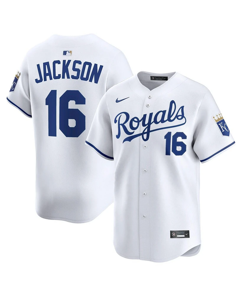 Nike Men's Bo Jackson White Kansas City Royals Home Limited Player Jersey