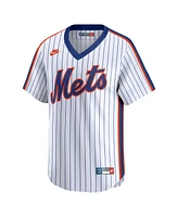 Nike Men's White New York Mets Throwback Cooperstown Collection Limited Jersey
