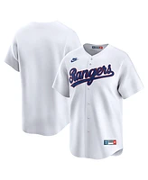 Nike Men's White Texas Rangers Throwback Cooperstown Collection Limited Jersey