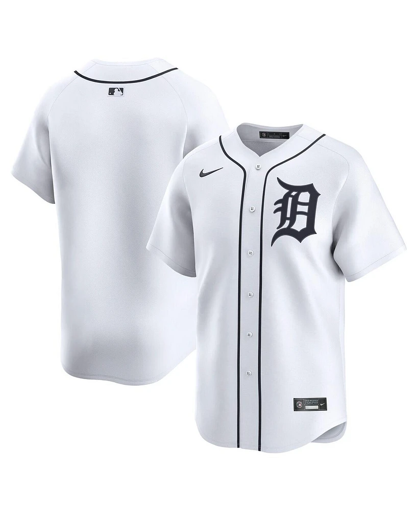 Nike Men's White Detroit Tigers Home Limited Jersey