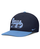 Nike Men's Navy/Light Blue Tampa Bay Rays Pro Performance Snapback Hat