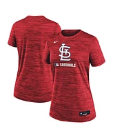 Nike Women's Red St. Louis Cardinals Authentic Collection Velocity Performance T-Shirt
