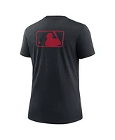 Nike Women's Navy Cleveland Guardians Authentic Collection Early Work Tri-Blend T-Shirt