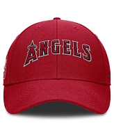 Nike Men's Red Los Angeles Angels Rise Gaberdine Adjustable Hat