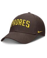 Nike Men's Brown San Diego Padres Rise Gaberdine Adjustable Hat