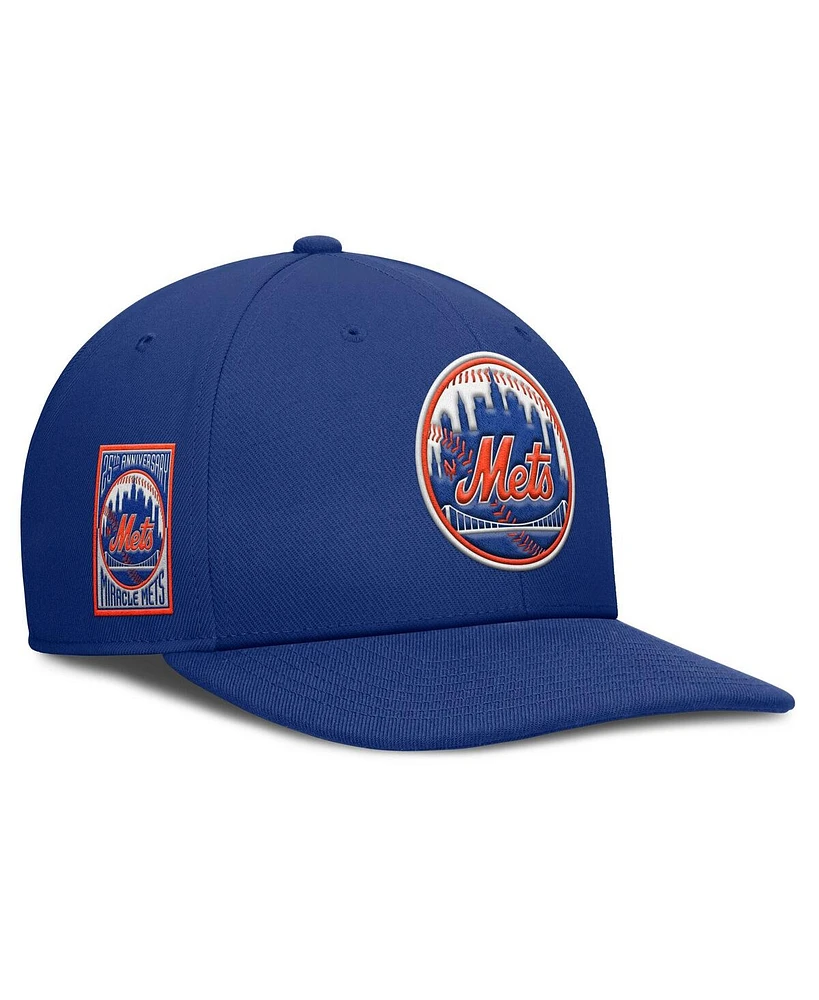 Nike Men's Royal/ New York Mets Pro Performance Snapback Hat