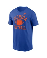 Nike Men's Royal Florida Gators Legacy Football Icon T-Shirt