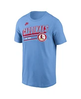 Nike Men's Light Blue St. Louis Cardinals Cooperstown Collection Retro T-Shirt