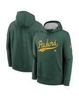 Nike Men's Green Bay Packers Rewind Club Logo Pullover Hoodie