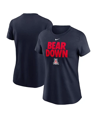 Nike Women's Navy Arizona Wildcats Local Ultimate Chant T-Shirt