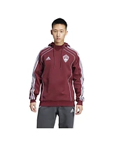 Adidas Men's Burgundy Colorado Rapids 2025 Travel Pullover Hoodie