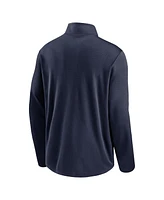 Nike Men's College Navy Seattle Seahawks Pacer Half-Zip Pullover Hoodie