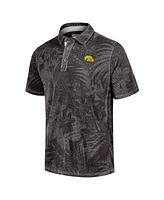 Tommy Bahama Men's Black Iowa Hawkeyes Sport Santiago Paradise Polo Shirt