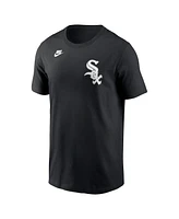 Nike Men's Frank Thomas Black Chicago White Sox Cooperstown Collection Fuse Name Number T-Shirt