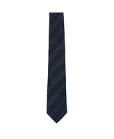 Trafalgar Men's Nathanial Regal Patterned Diagonal Line Silk Business Necktie