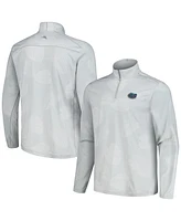 Tommy Bahama Men's Gray Florida Gators Delray Frond Island Zone Half-Zip Jacket