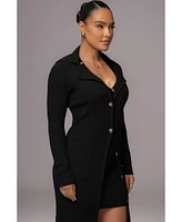Jluxlabel Women's Lida Ribbed Duster