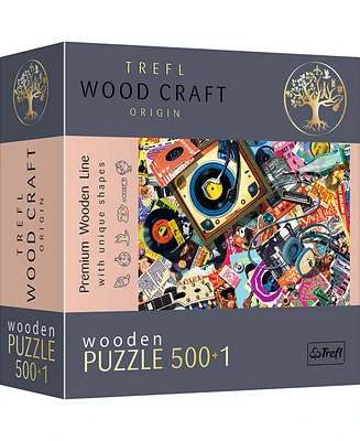 Trefl Wood Craft 501 Piece Wooden Puzzle - In the World of Music