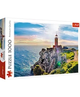 Trefl Red 1000 Piece Puzzle - The Melagavi lighthouse