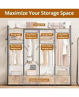 Garment Racks and Storage Shelves, Heavy Duty Clothes Rack