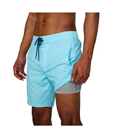 Free Country Men's Textured Surf Swim Short