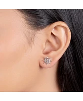 Bling Jewelry Nautical Boat Ship Wheel Tropical Small Tiny Stud Earrings .925 Sterling Silver