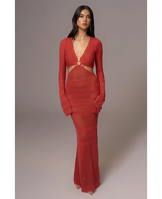 Jluxlabel Women's Blossom Haven Maxi Dress