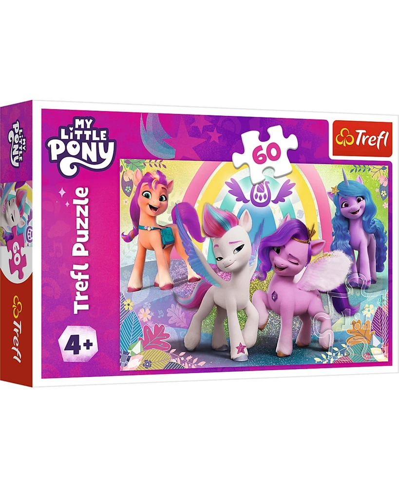 Trefl Red 60 Piece Puzzle - My Little Pony - In the World of Friendship
