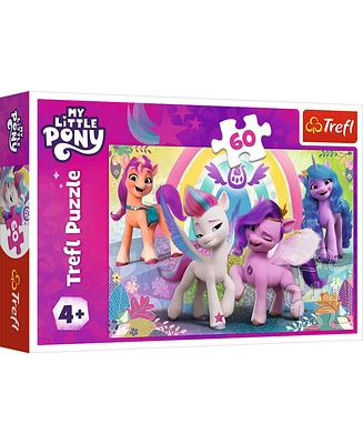 Trefl Red 60 Piece Puzzle - My Little Pony - In the World of Friendship