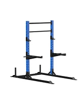 1200 lbs Commercial Power Squat Rack Weightlifting Bench Press Barbell Rack Strength