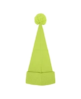 The Grinch Men's Eyes Green Knit Santa Cap