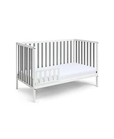 Versatile 3-in-1 Convertible Crib in Solid and Manufactured Wood