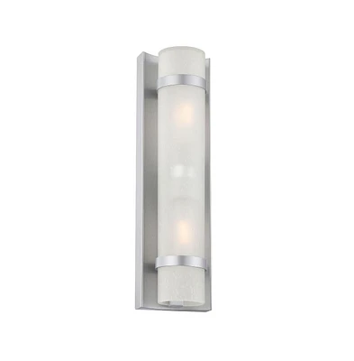 Modern Glass Wall Sconce for Living Room and Entryway Decor