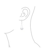 Bling Jewelry Boho Tribal Dangle Earrings Curved Half Moon Teardrop Sterling Silver Hooks
