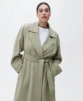 Mango Women's Soft Belt Trench Coat