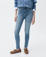 Mango Women's Mid-Rise Skinny Jeans