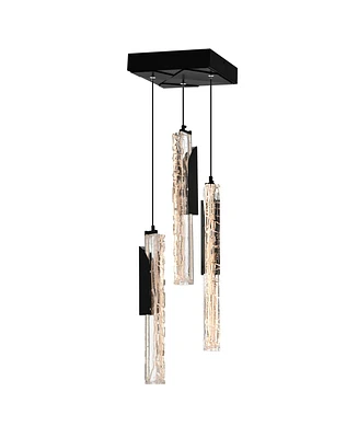 Cwi Lighting 18" Metal Valira Integrated Led Mini Pendant