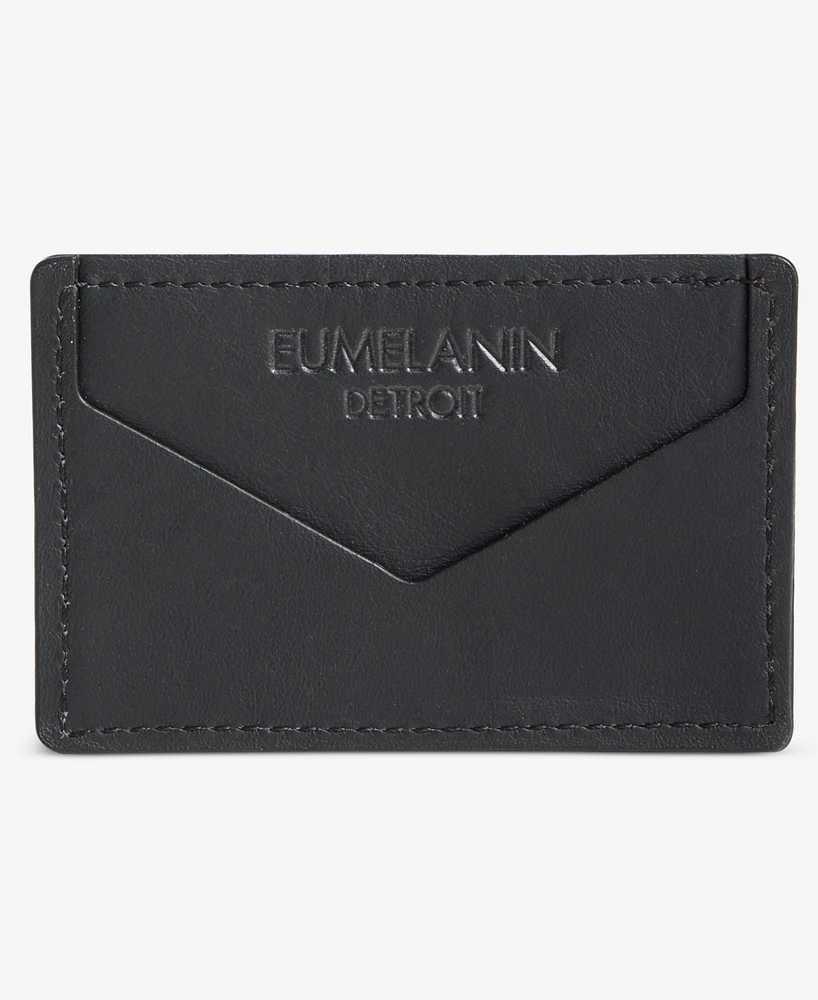 Eumelanin Hexagonal Leather Card Holder