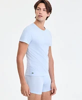 Lacoste Men's 3-Pk. Slim Fit Crewneck T-Shirts