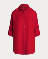 Lauren Ralph 100% Linen Shirt