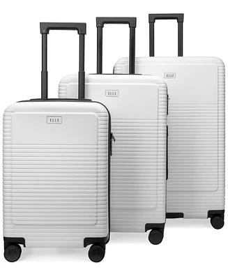 Elle Passage 3-Piece Expandable Retro Spinner Luggage Set