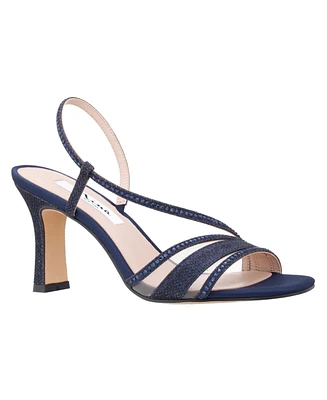 Nina Women's Abbi Asymmetrical Evening Sandals