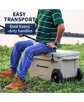 EchoSmile 75 Quart Rotomolded Cooler, Built to Stand up The Rigors of Journey