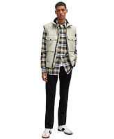 Boss by Hugo Men's Stretch-Cotton Satin Slim-Fit Chinos
