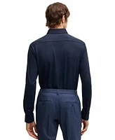 Boss by Hugo Men's Slim-Fit Performance-Stretch Shirt