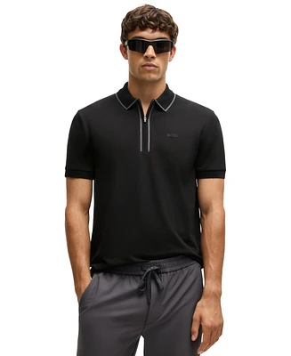 Boss by Hugo Men's Contrasting Stripes Polo