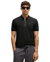 Boss by Hugo Men's Contrasting Stripes Polo