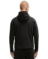 Boss by Hugo Men's Double B Monogram Zip-Up Hoodie